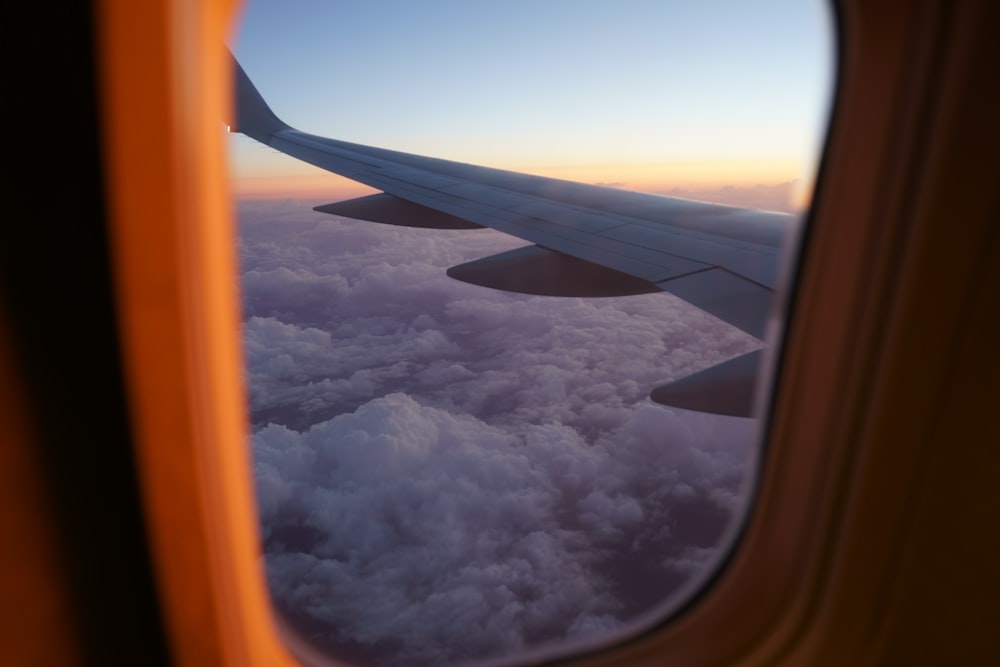 구름의 항공 사진
