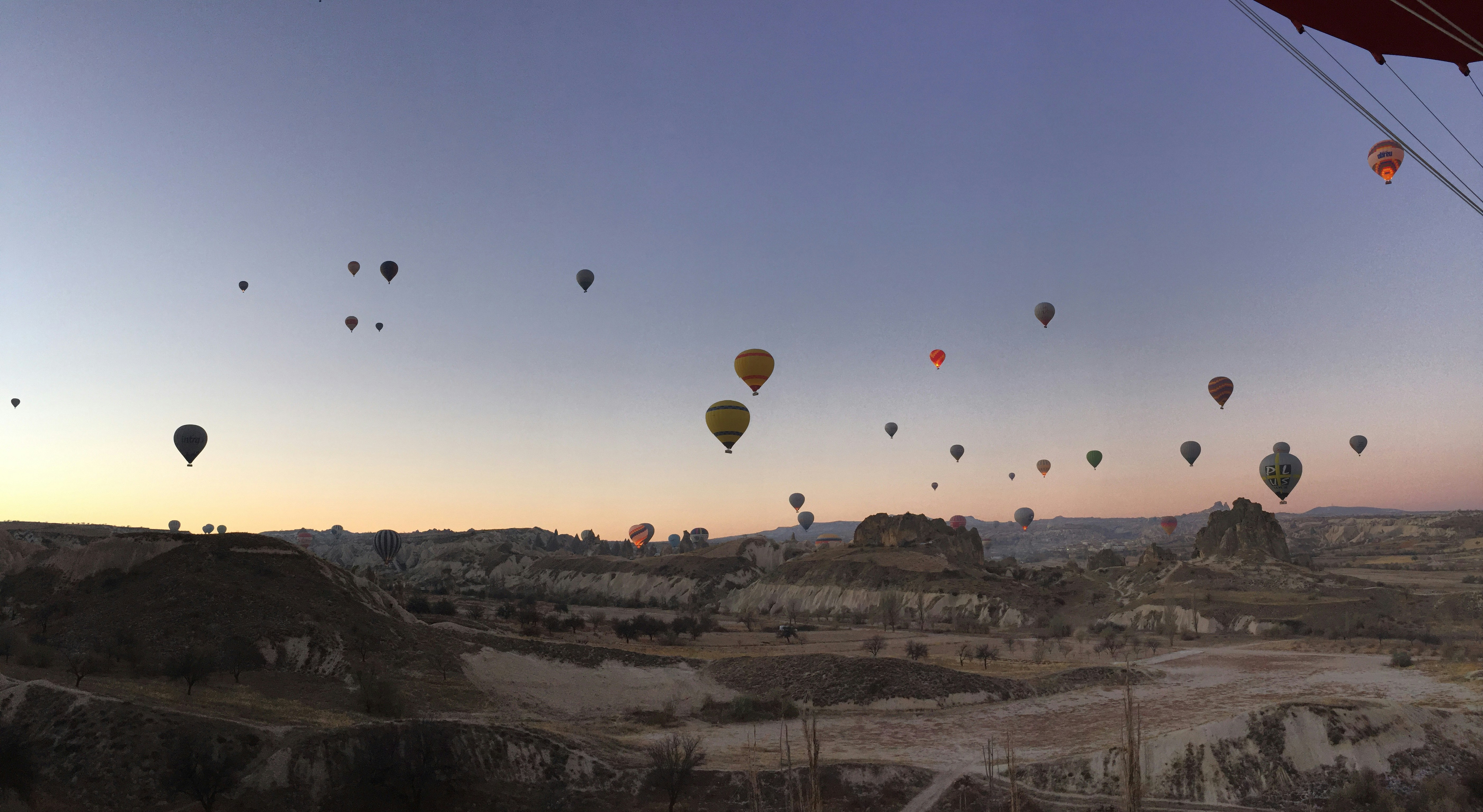 hot air balloon fest in Göreme