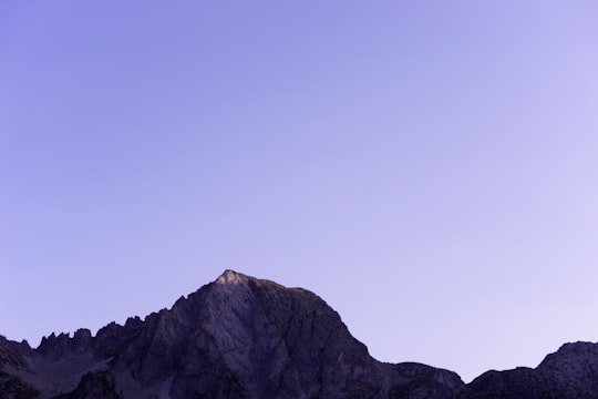 worms eye view of mountain during daytime in Cauterets France