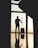 silhouette of man holding luggage inside airport