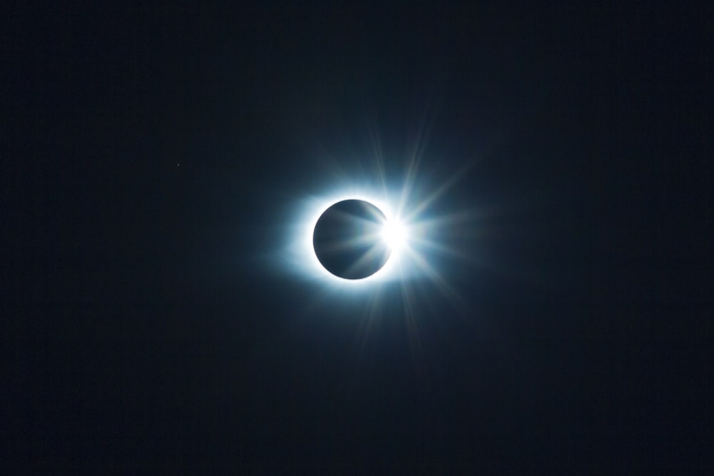 Fondo de pantalla digital de eclipse