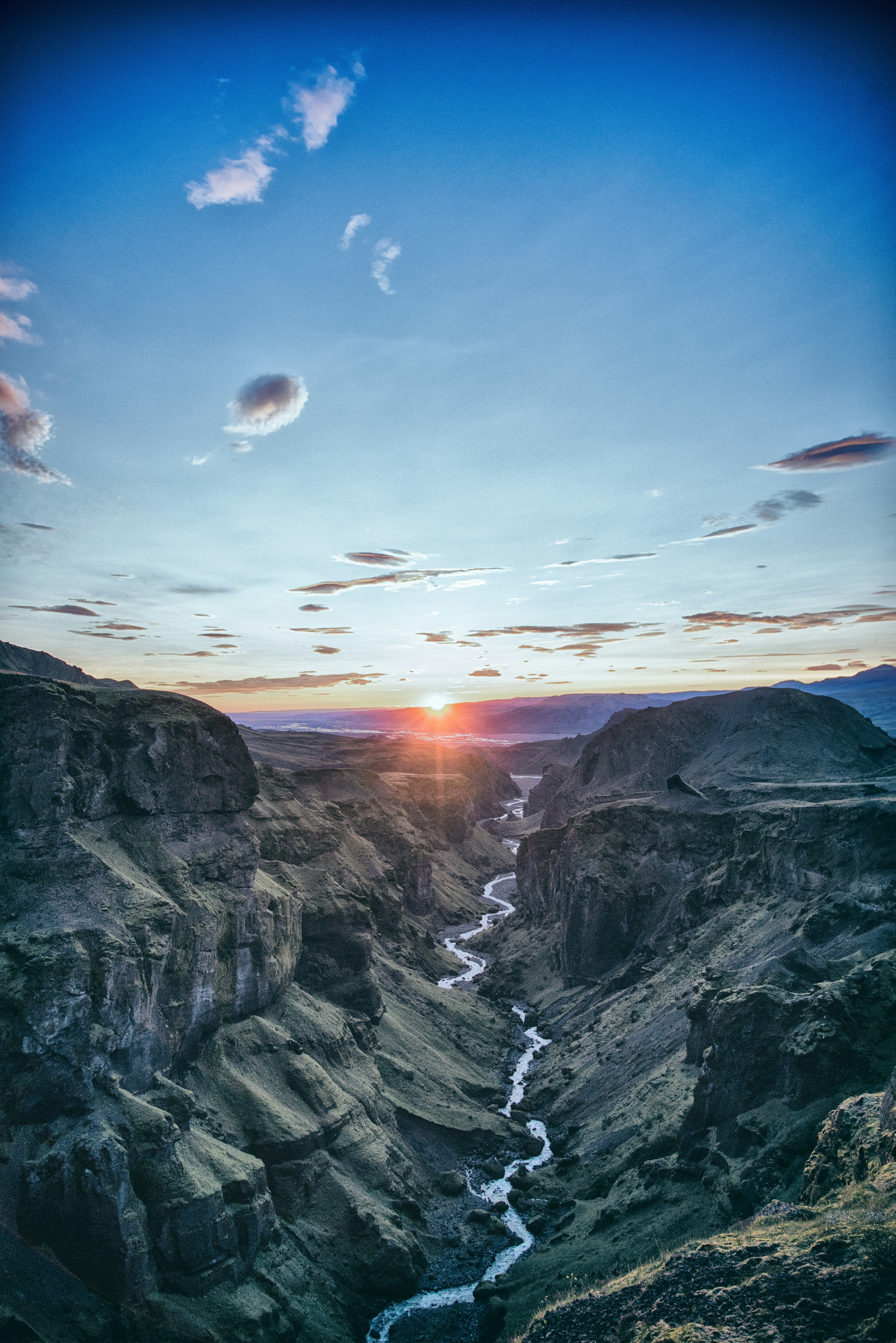 high-angle view of mountain