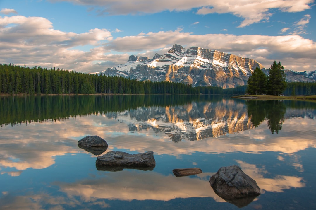 Lake photo spot Two Jack Lake Yoho National Park Of Canada