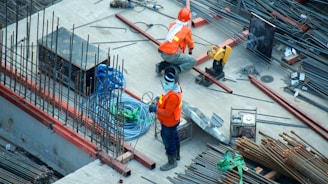 two men working