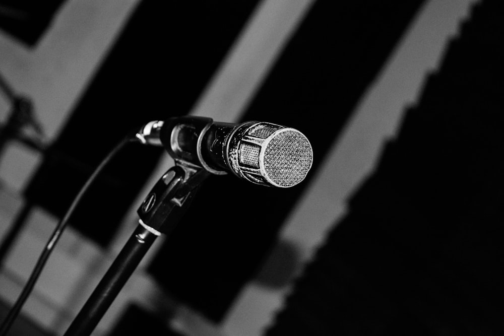 microphone with stand