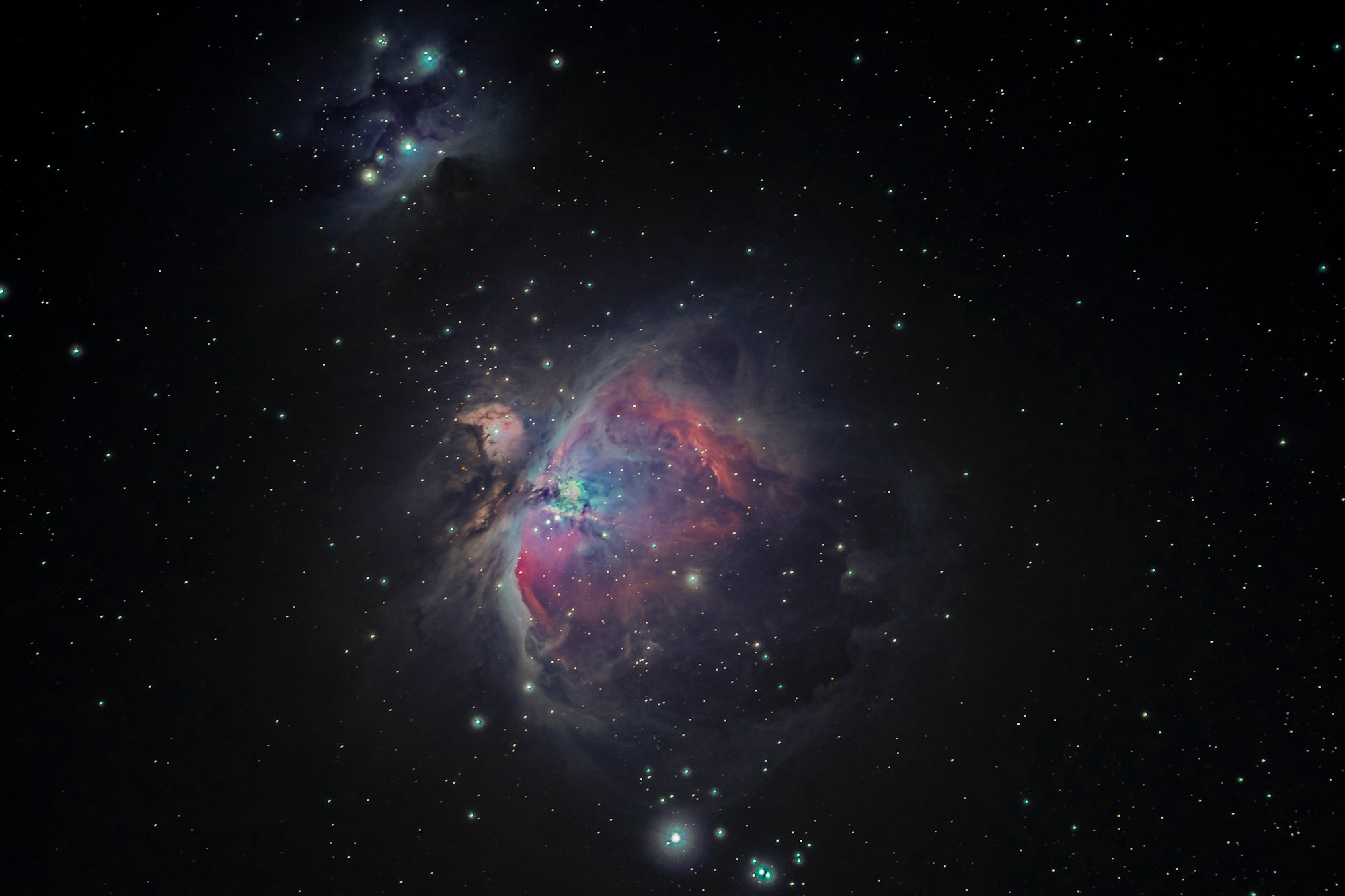 My photo of the Orion Nebula was taken in my backyard in Petaluma, California. It is composed of 60 images at 60 seconds each. I stacked them all to reduce noise and bring out the amazing details you see in the nebula . I think it is one of my better images. I hope you enjoy it. I’m on IG @bryangoffphoto Stop by and say hi!
