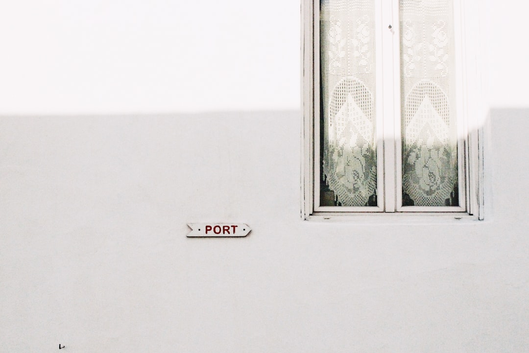 clear glass window with white frame, Mykonos always inspires me with it’s minimal Cycladic beauty.