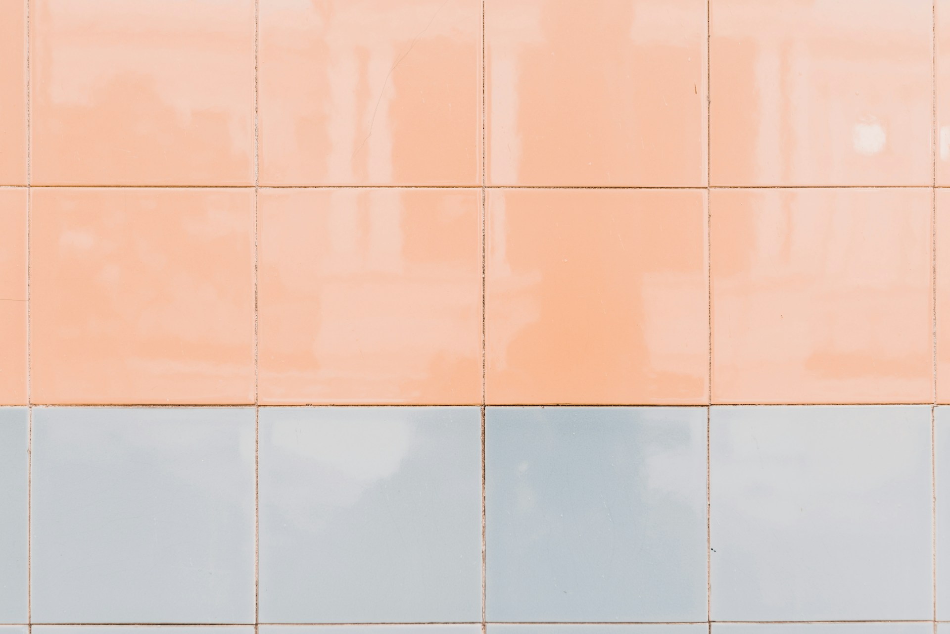 blue and orange wall