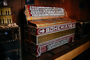 brown chest near wall