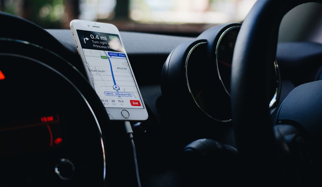 iPhone on vehicle phone holder, Ride to IKEA on a Saturday afternoon!<p></figure>www.samuelfoster.co.uk