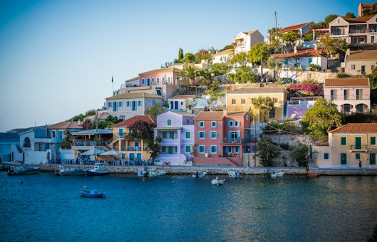 Agios Stefanos area in Mykonos