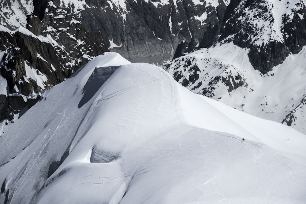 snow covered mountain