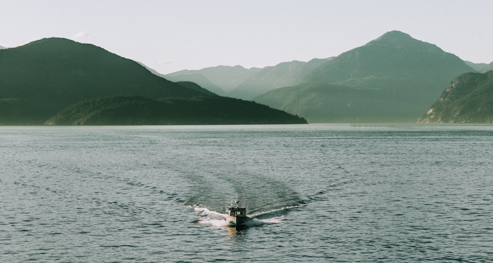 boat on ocean