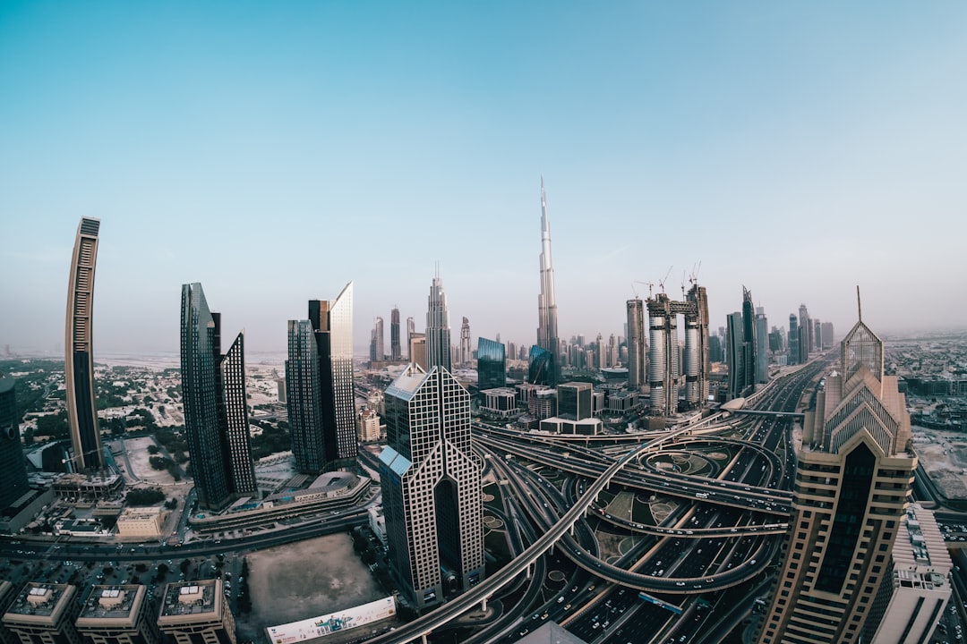 aerial photography of skyway and city building, Dubai 42