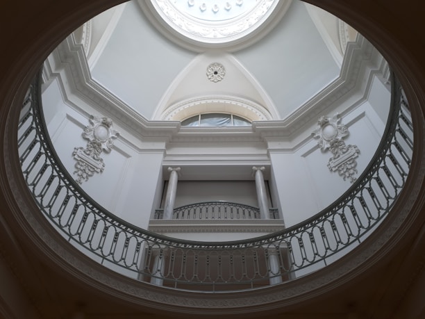An elegant interior of a building developed by OBS.