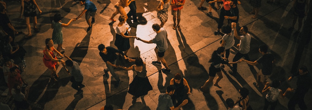 group of people dancing