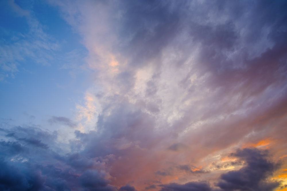 gray clouds during daytime