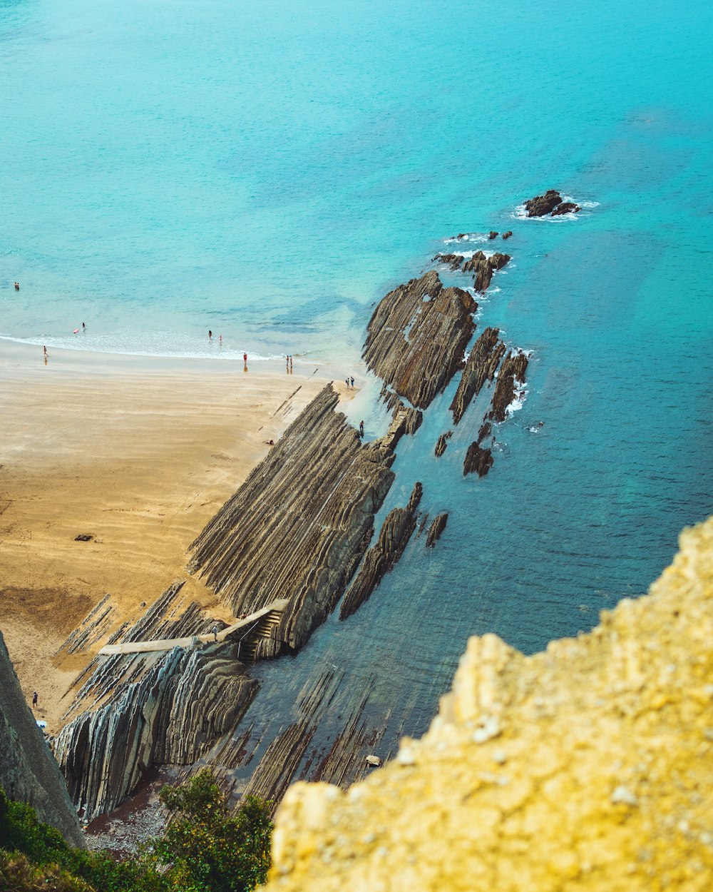 Photographie de vue aérienne de l’océan