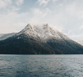 snow-covered mountain