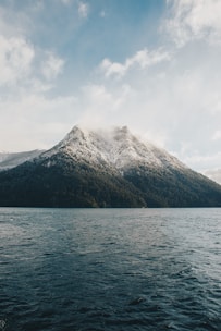 snow-covered mountain