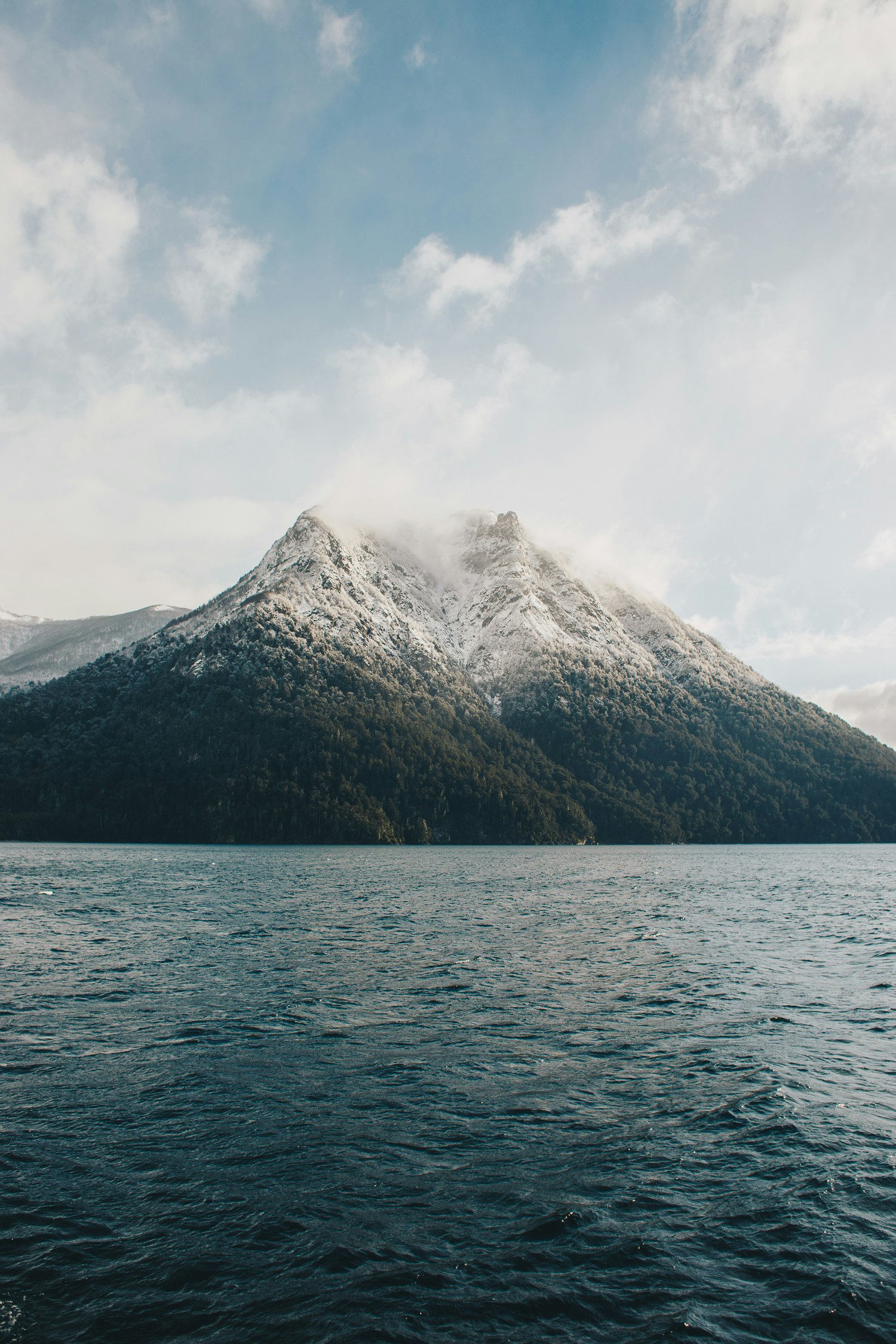 Canon EF 28mm F1.8 USM sample photo. Snow-covered mountain photography