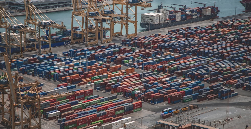 Photo by Tobias A. Müller intermodal containers on dock