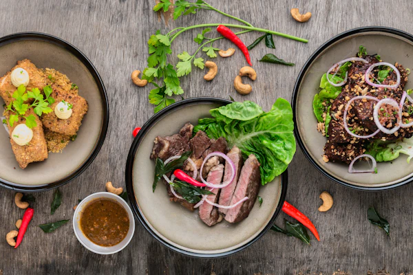 Platos para compartir