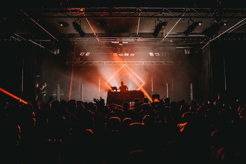 group of people inside the concert