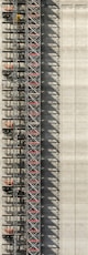 aerial photography of gray steel scaffolding
