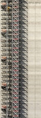 aerial photography of gray steel scaffolding
