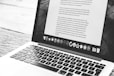 silver MacBook showing application
