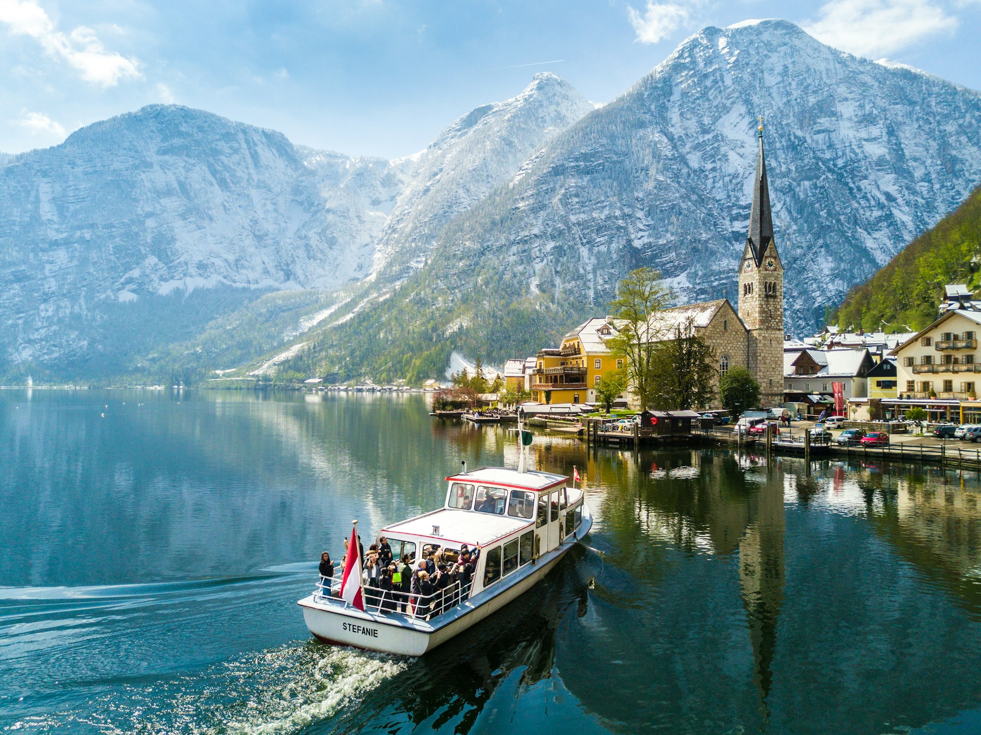 I was going to Hallstatt, known as one of the most beautiful cities in the world. When I got this view, I knew everything was true.