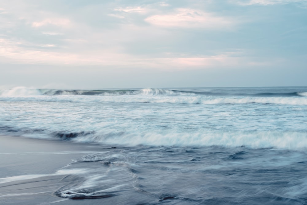 body of water long exposure photography