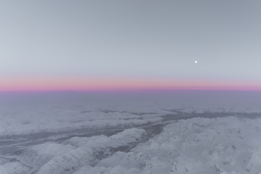 Photographie de vue aérienne de la terre