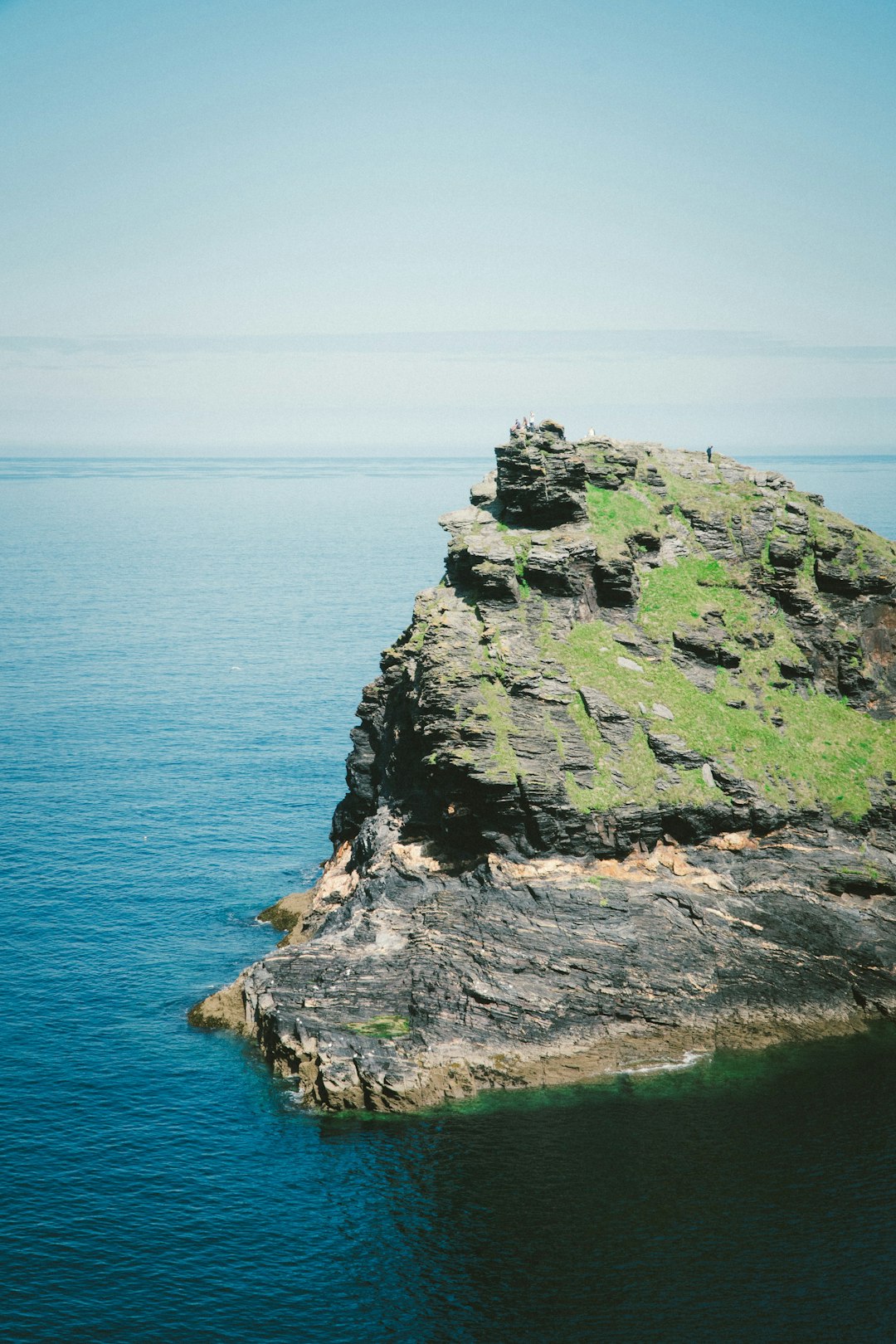 photo of Boscastle Cliff near Tintagel