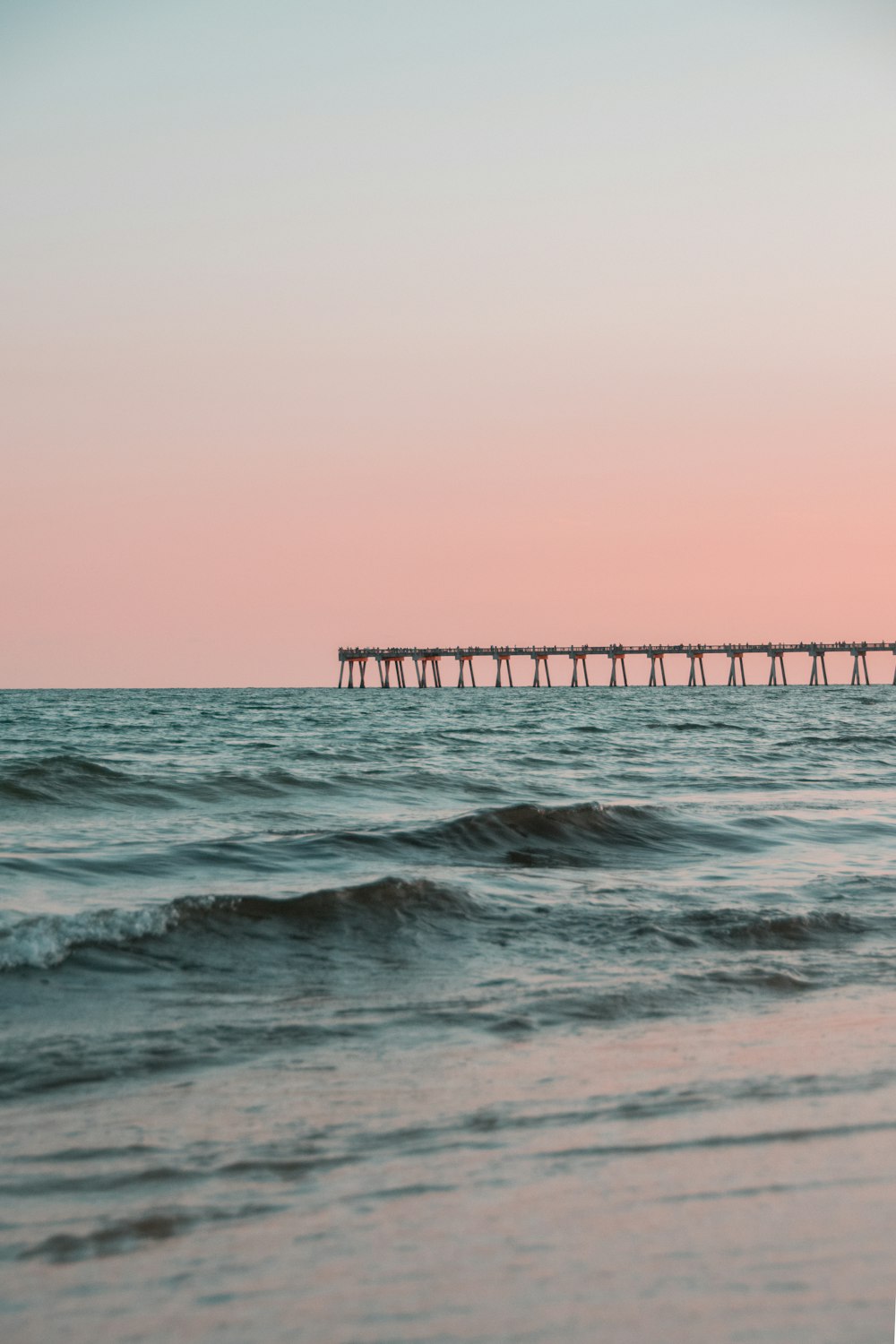 long exposure photography of ocean waves