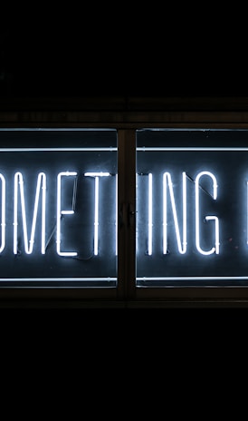 Do Something Great neon sign