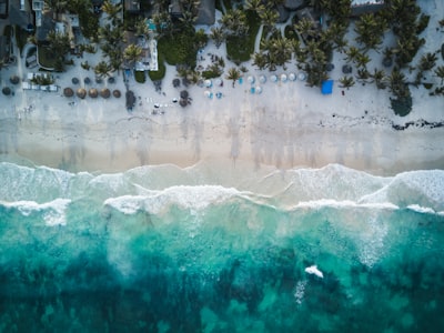 aerial photography of beach shore during daytime miami teams background