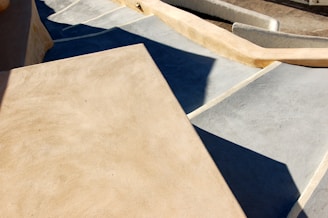 A beautiful display of concrete products showcasing craftsmanship.