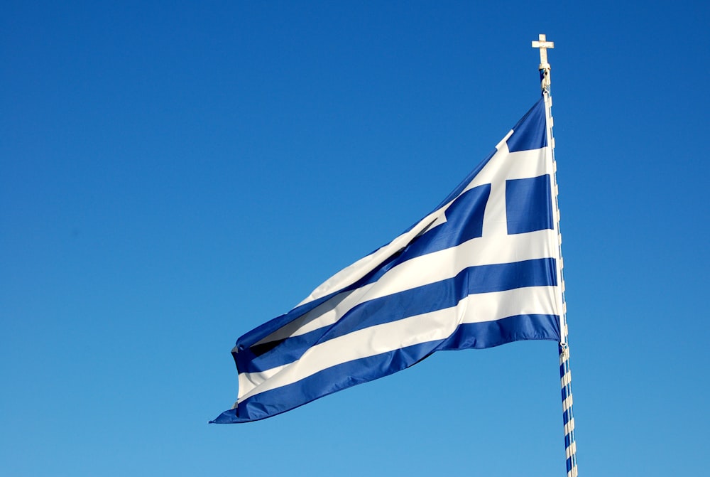 Drapeau de la Grèce