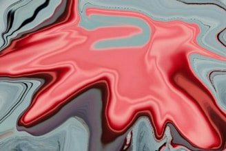 Abstract image with deep reds and neutral grays symbolizing strategic communication flow.