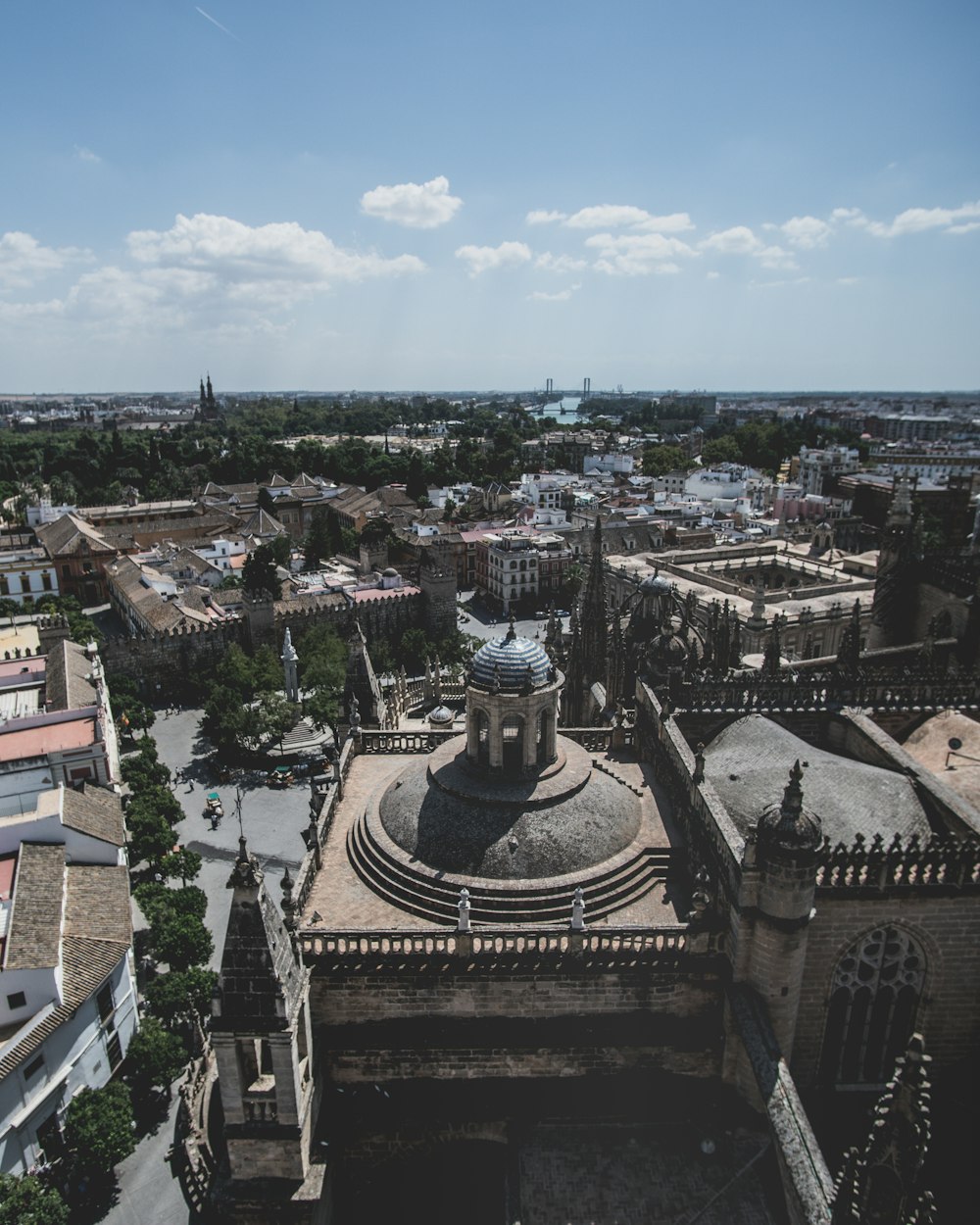 aerial view of city buildings during daytime