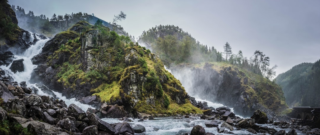 Nature reserve photo spot Låtefossen Waterfall Bergen