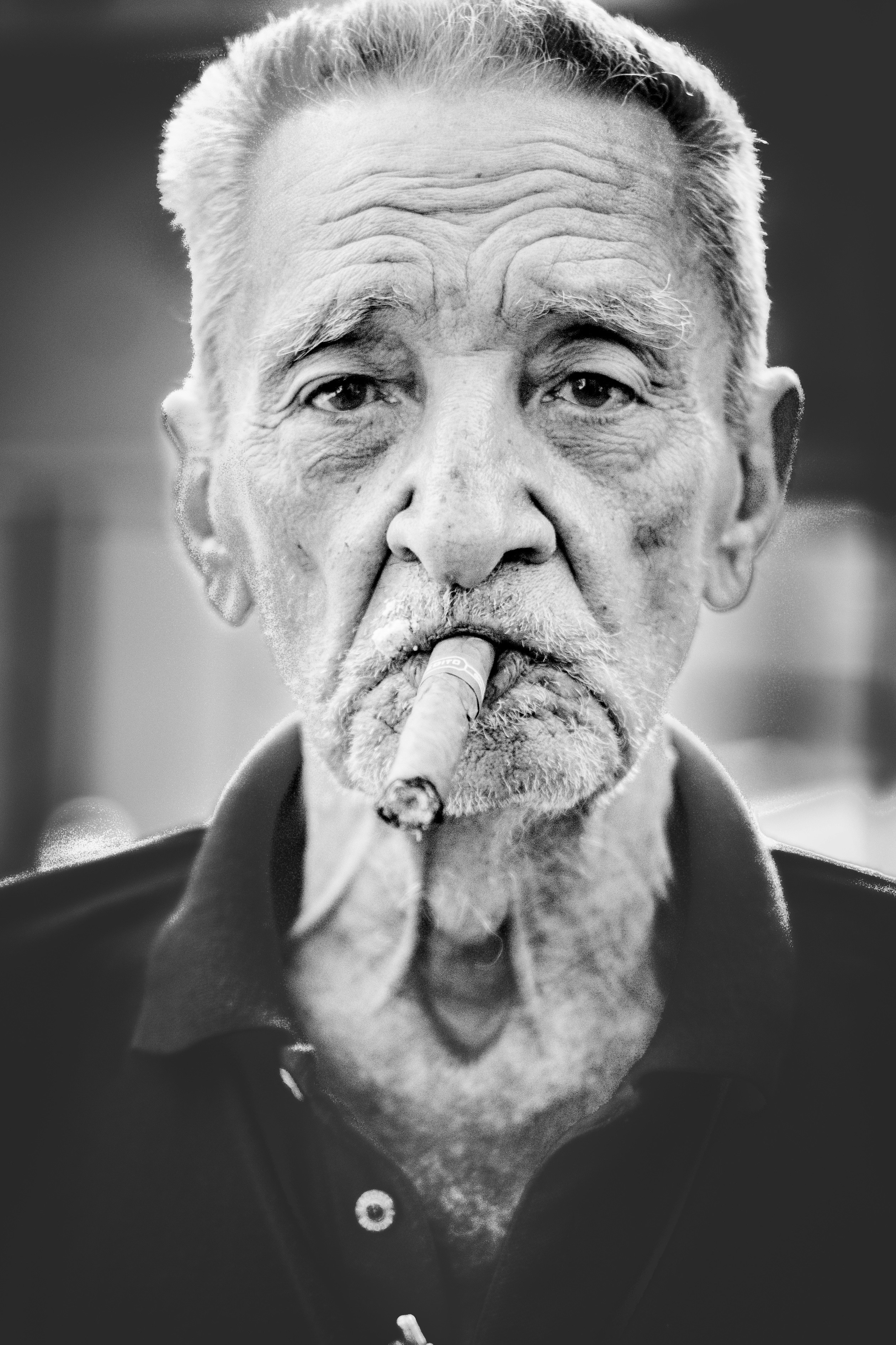 great photo recipe,how to photograph cigar; grayscale photography of man smoking cigar