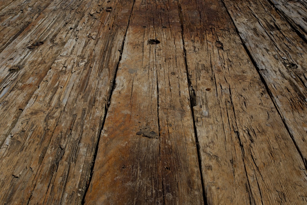 brown wooden floor