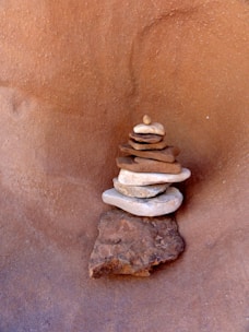 Stack of premium natural stones from the family’s exclusive stock, ready for delivery.