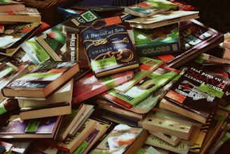 assorted-title book lot