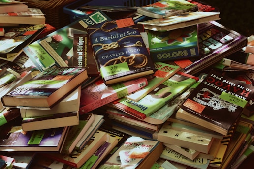 assorted-title book lot