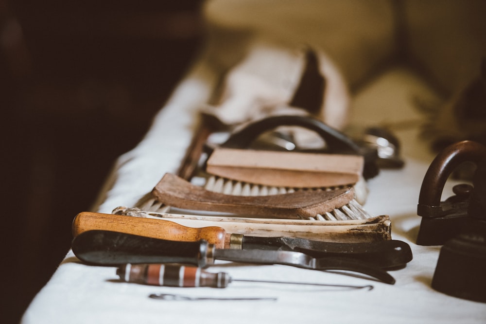 carving tools photography