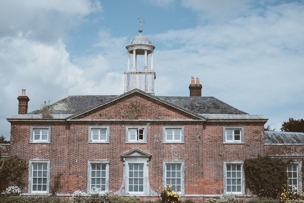 brown brick building